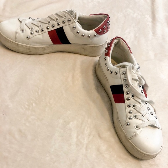 steve madden belle white multi